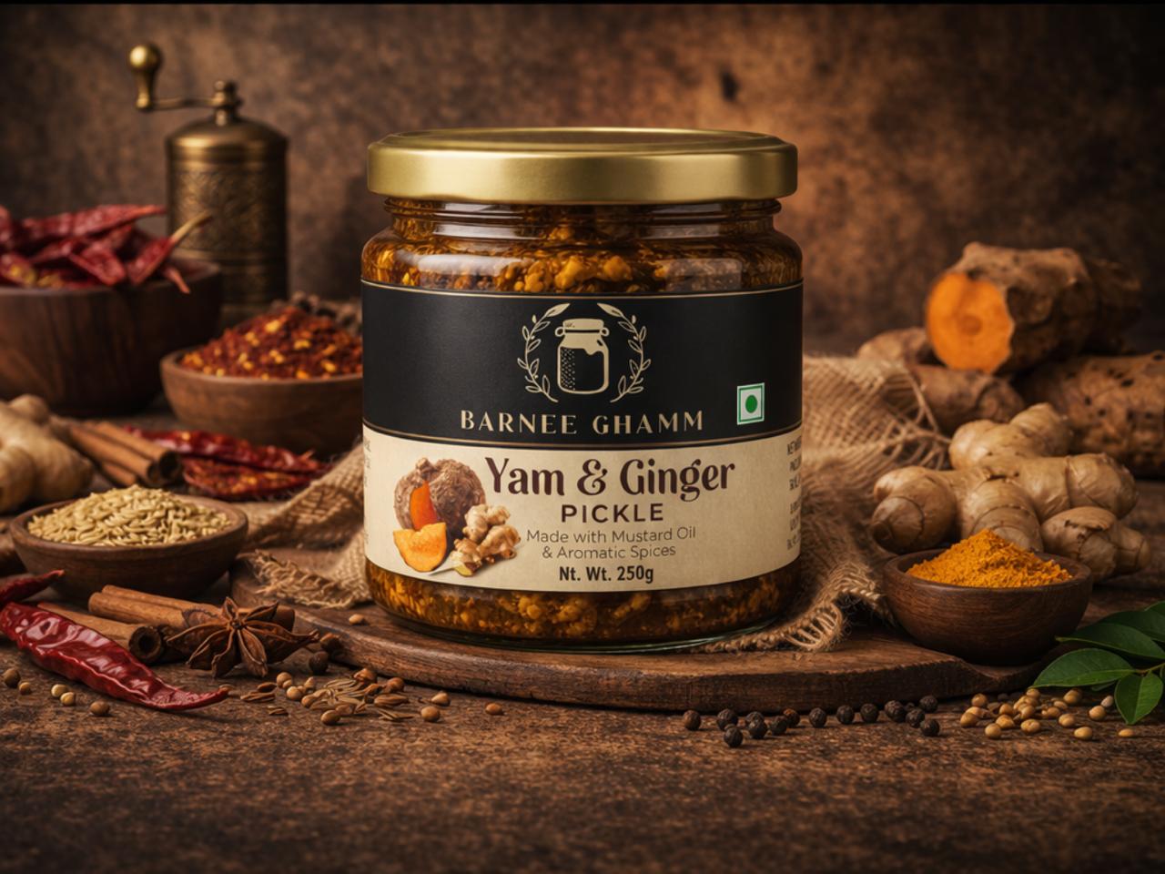 Barnee Ghamm- Yam & Ginger- 250gm